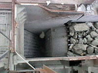 Photo showing typical jaw crusher.